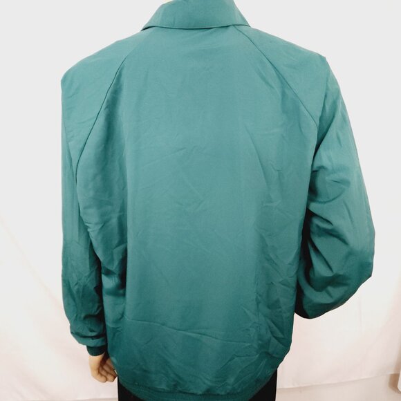Adidas Men's Lifestyle NY Windbreaker IS3318 Collegiate Green Size Large L - Picture 3 of 6